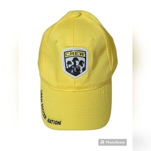 Yellow Crew Soccer Nation Mohrs baseball hat cap